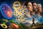 NAD+Aumenta a energia celular, melhora disposição, foco mental